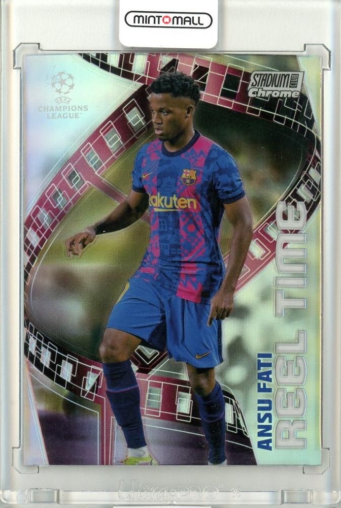 侵攻Ansu Fati アンス ファティ 2021-22 Topps UEFA Champions League SP Photo Variation Non Auto その他