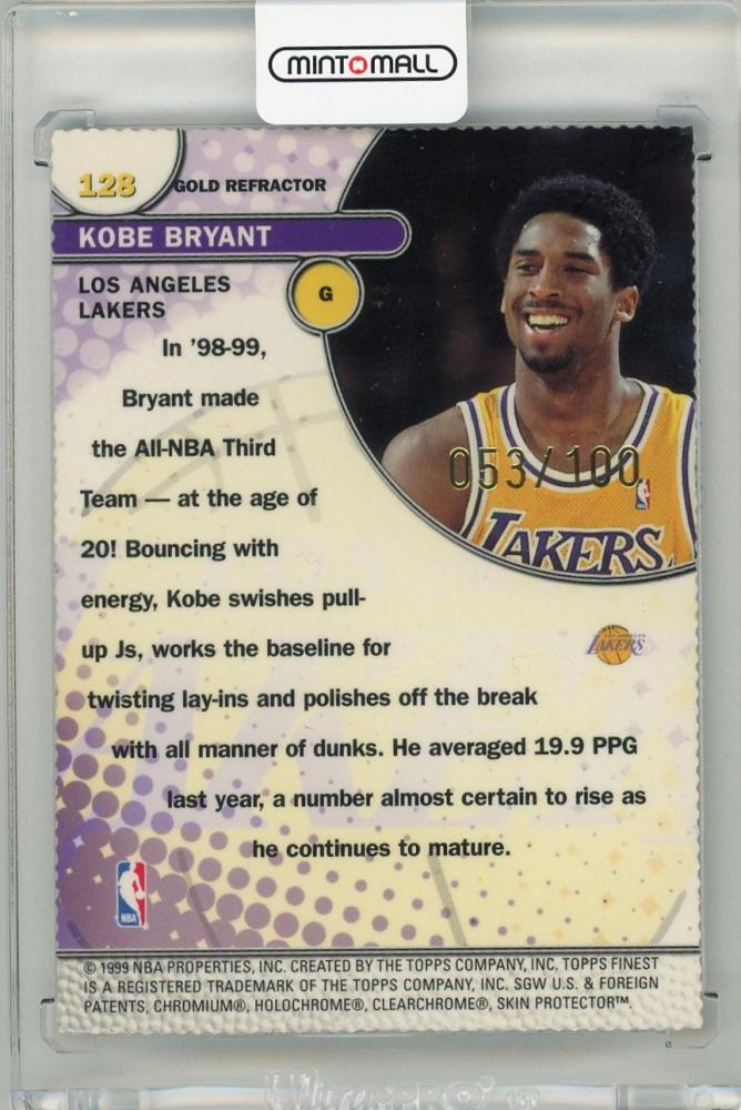 激レア！ Kobe Bryant ＜ 1999-00 Topps Prodigy Refractor 1:144