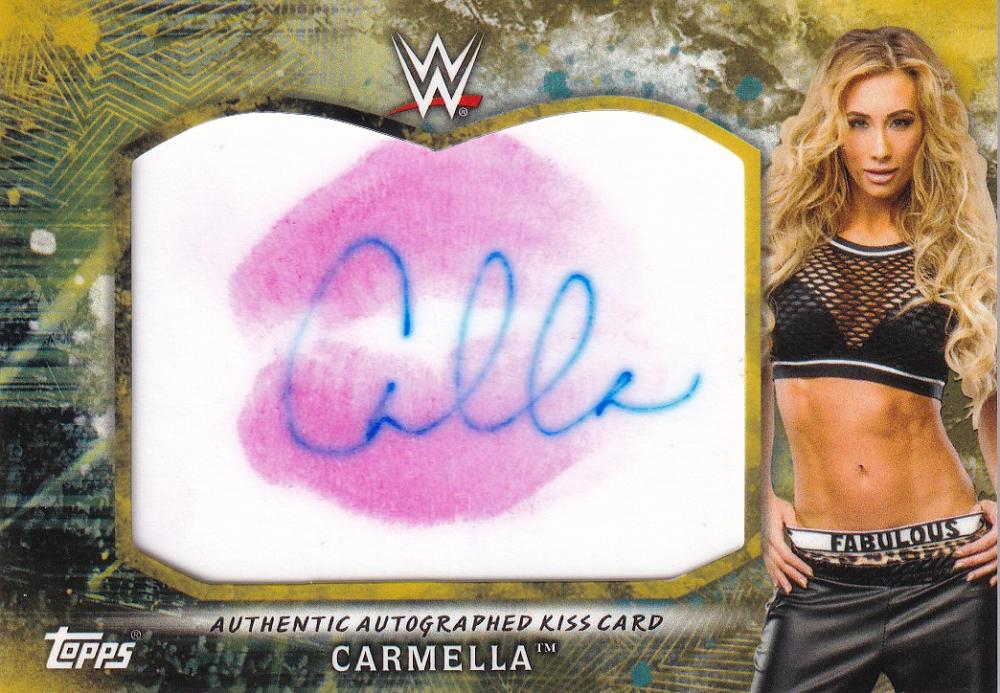 wwe Kiss card カーメラ Carmella | chohanestate.com