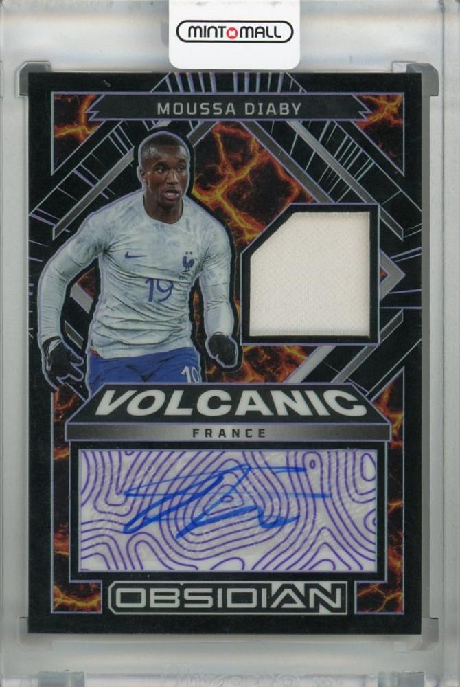 Mint Panini Obsidian France Moussa Diaby Volcanic Material Signatures