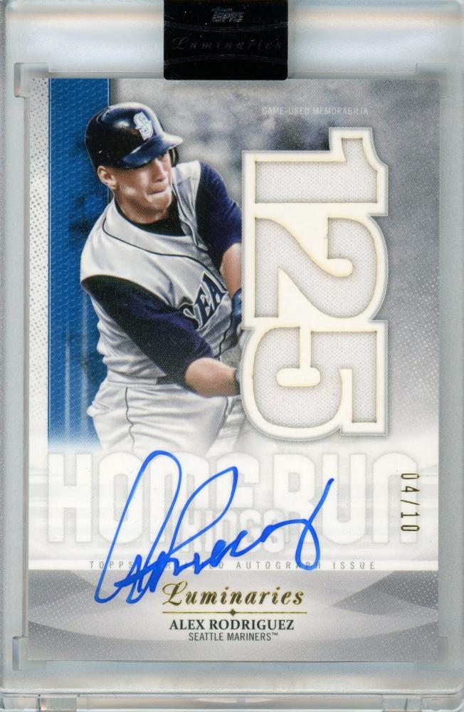 トレーディングカードTopps luminaries Alex Rodriguez - glchs