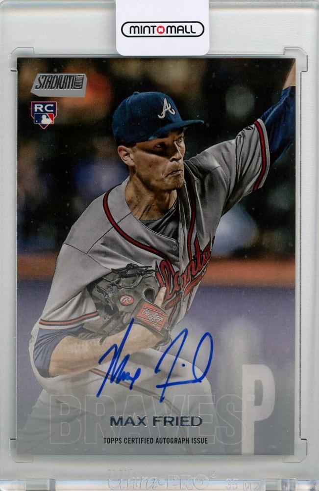 Max Fried MLB Real One Auto 直筆サインカード-