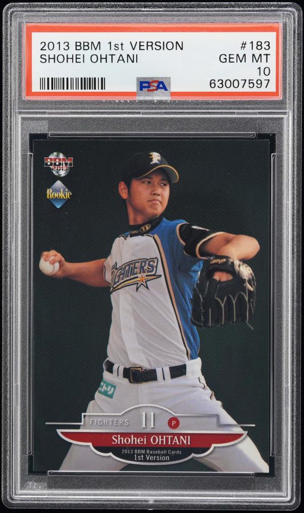 PSA 10】BBM 大谷翔平 ルーキーエディション 打者版 ルーキーカード ...