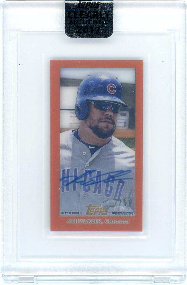 Topps Kyle Schwarber カイル•シュワーバー サインカード ...