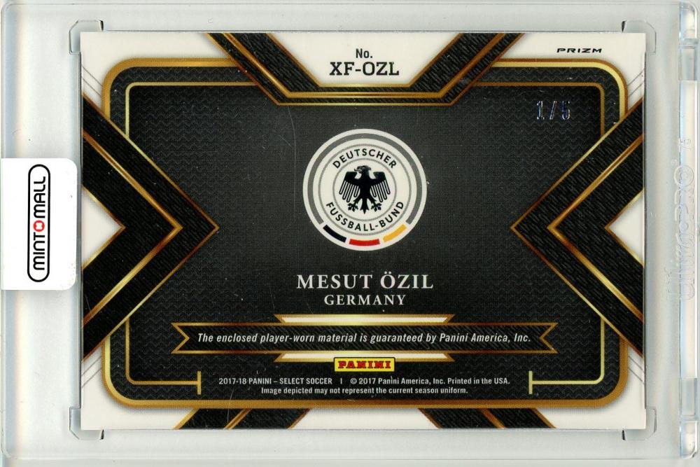 最新品エジル Mesut Ozil 2017 Panini immaculate soccer team emblem logo patch jersey auto CARD サインカード その他