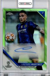 2021-22 Topps Chrome UEFA Champions League Lautaro Martinez