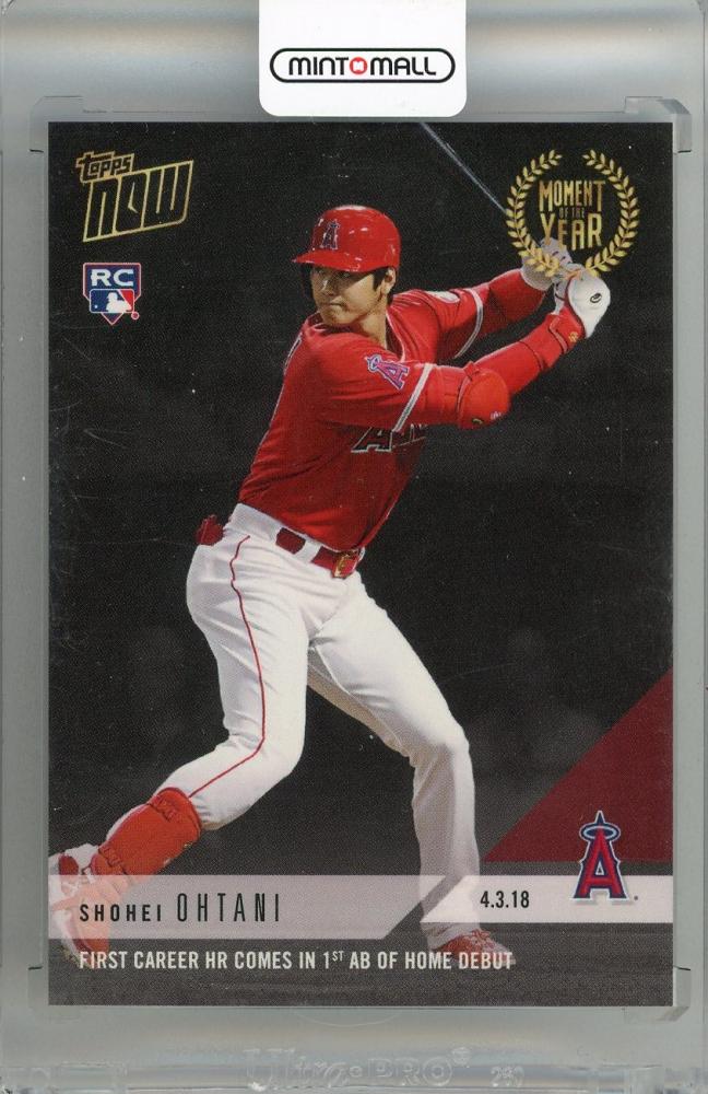 psa【PSA9】 #MOY1 大谷翔平 2018 topps now ルーキーカード - その他