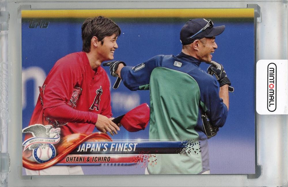 アウトレット買蔵 【PSA10】大谷翔平＋イチロー 2018 Topps #US153