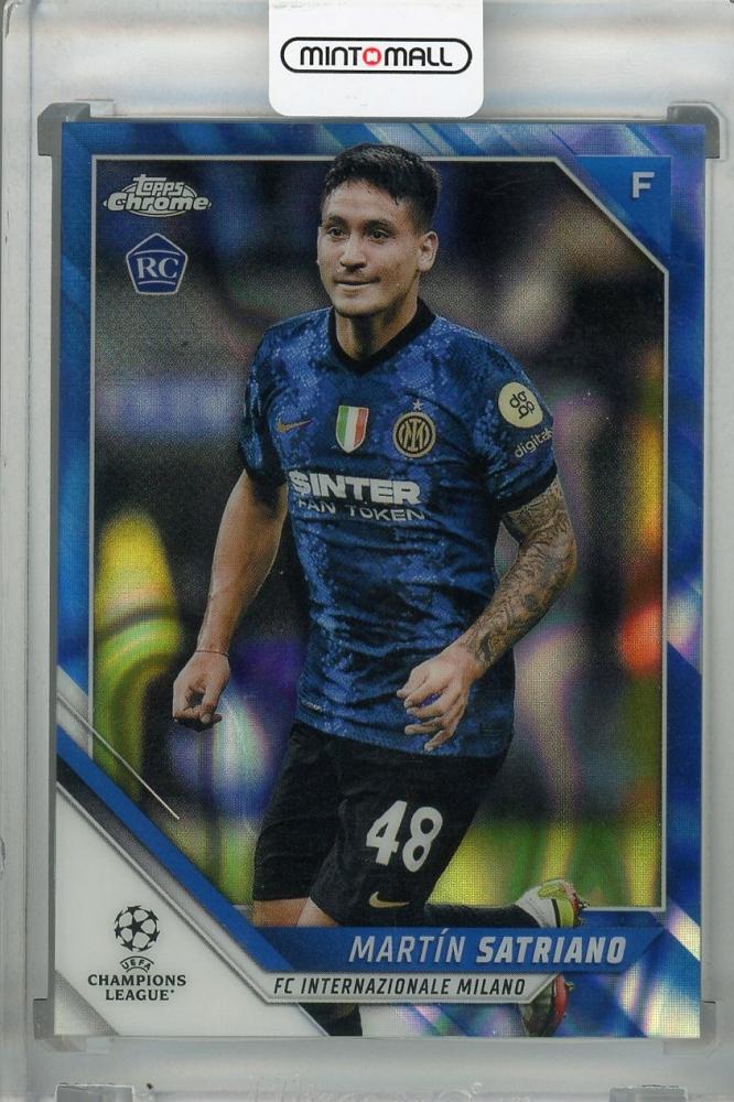 Mint Topps Chrome Uefa Champions League Fc Internazionale Milano Martin