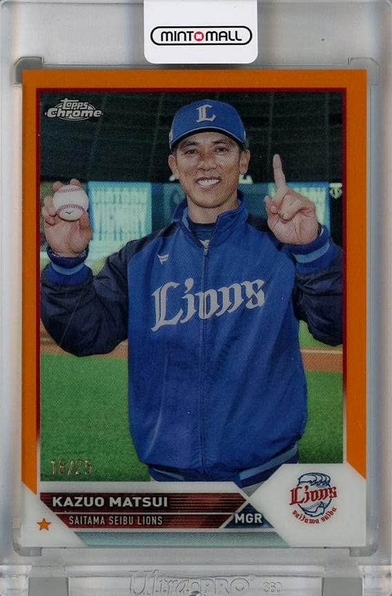 おすすめの人気 【1of1】松井稼頭央 埼玉西武ライオンズ topps 206