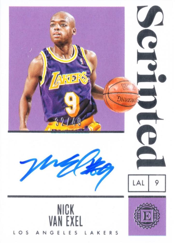 公式日本サイト Nick Van Exel ニック・ヴァン・エクセル Panini NBA