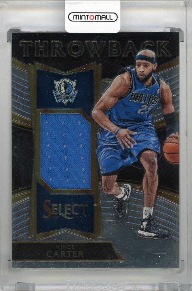 最新作大得価ヴィンス・カーター　ジャージカード　2016-17 Select Throwback Memorabilia #30 Vince Carter 01/10 その他