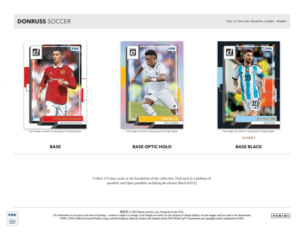 売れ筋がひ贈り物！ 2022-23 soccer Panini Donruss Soccer 未開封