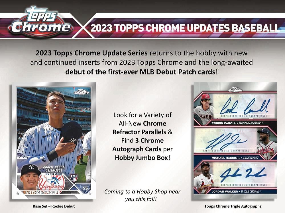 ミントモール / MINT-WEB店 (ボックス通販) / MLB 2023 TOPPS CHROME