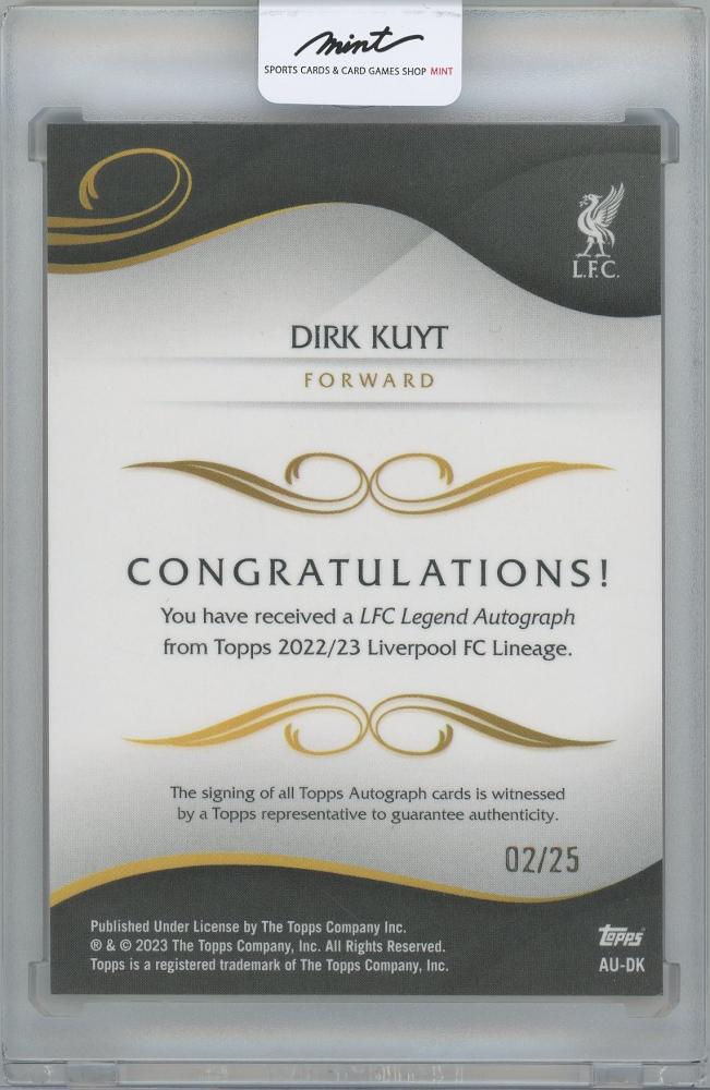 ミントモール / MINT 横浜店 / 2022-23 TOPPS Liverpool Lineage LFC