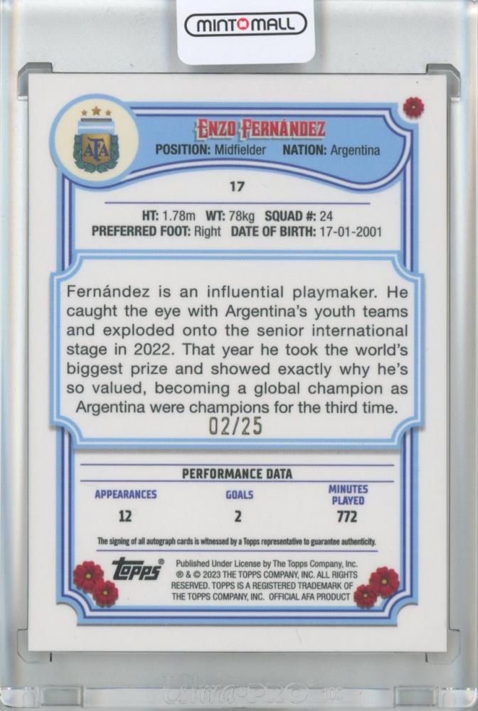 Topps Argentina FILETEADO ENZO インサート25シリ - beaconparenting.ie