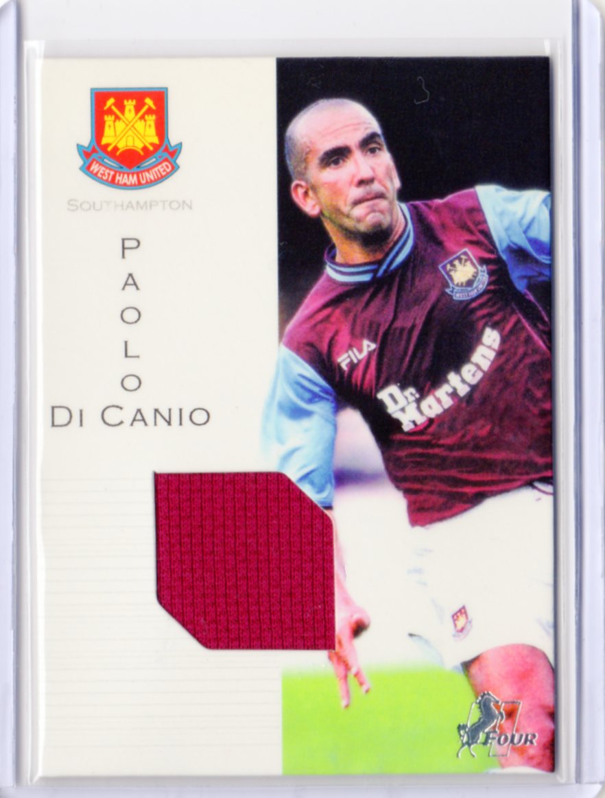 ミントモール Mint 福岡店 01 Four Premier League Card Paolo Di Canio パオロ ディ カーニオ ジャージカード