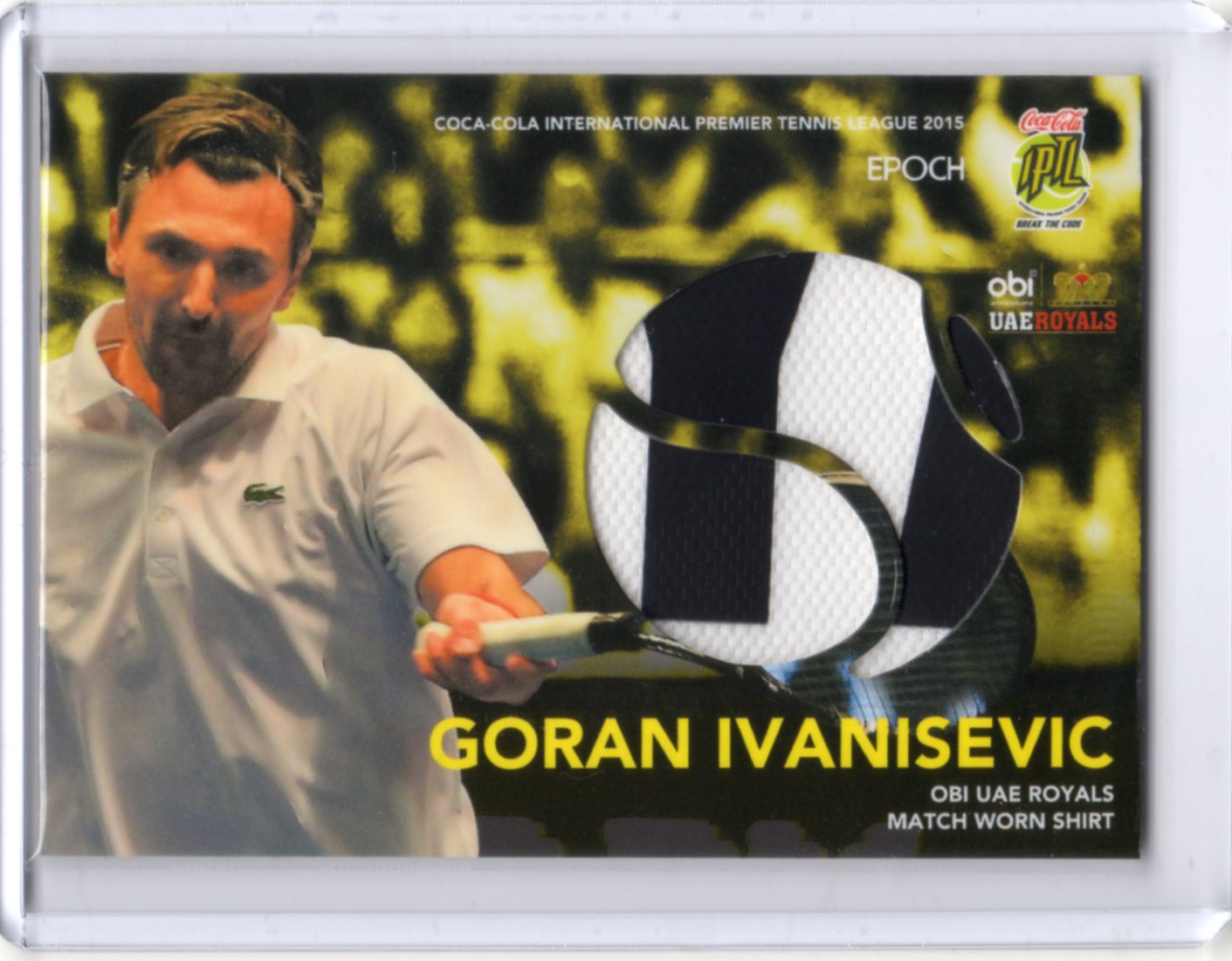 ミントモール Mint 福岡店 エポック 15 テニス Iptl カードセット Goran Ivanisevic ゴラン イワニセビッチ パッチ ジャージカード 6 44