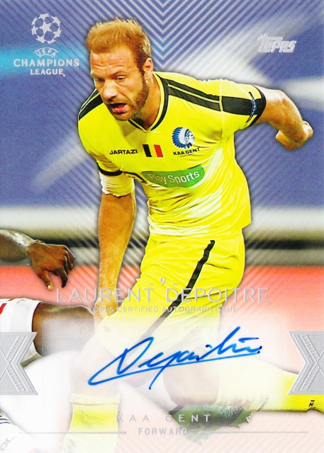 ミントモール Mint 札幌店 15 16 Topps Uefa Champions League Showcase Soccer Laurent Depoitre Base Autograph Cla Ld