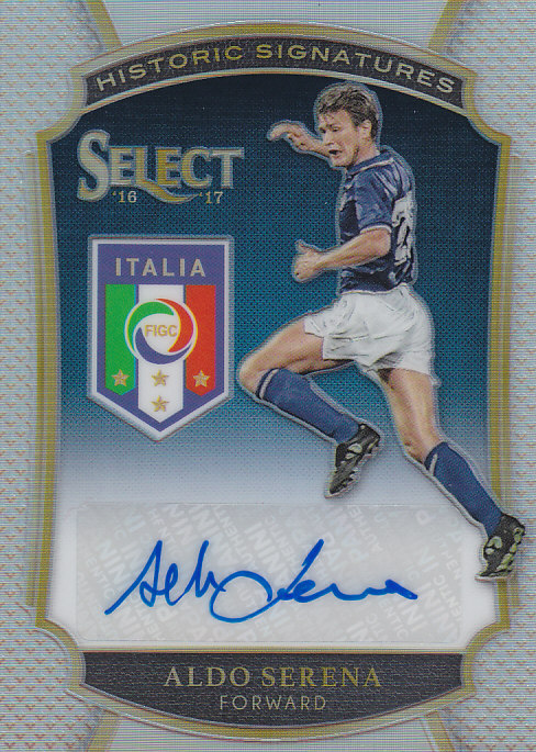 ミントモール Mint 浦和店 16 17 Select Soccer Aldo Serena Autograph Card 105 199